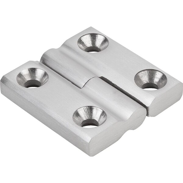 Hinge Lift-Off 50X50, Stainless Satin Finished Polished, Comp:Stainless, A1=16, A2=16, A3=25, A4=25